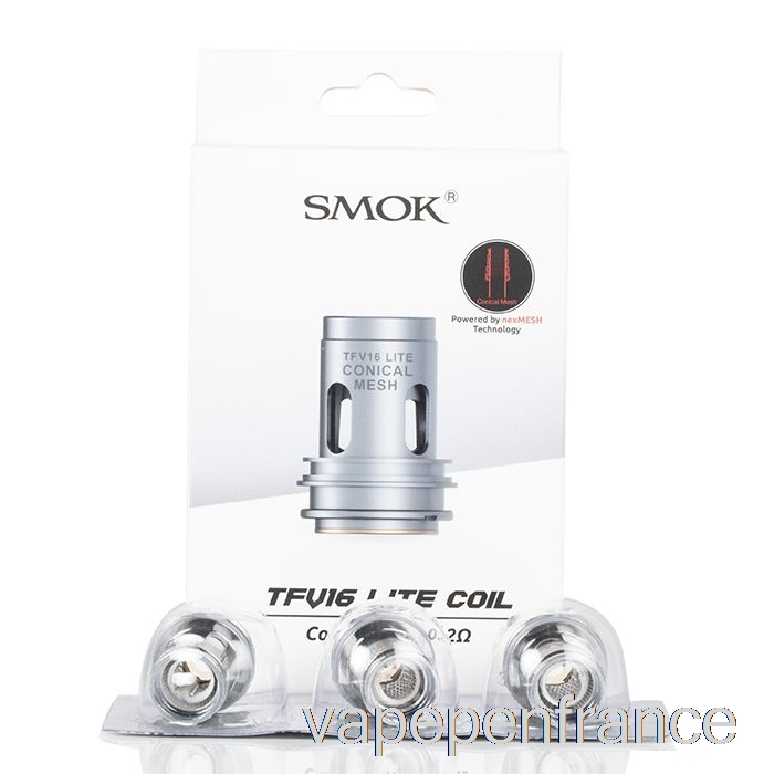 Smok TFV16 Lite Bobines De Remplacement Bobines à Maille Conique 0,2 Ohm Stylo Vape